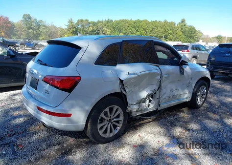 2017 Audi Q5 2.0T Premium from USA, damaged, VIN WA1C2AFP6HA018066